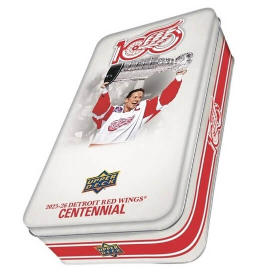 2025-26 Upper Deck Detroit Red Wings Centennial Hobby Box
