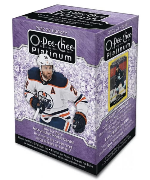 Upper Deck O-Pee-Chee Platinum Hockey Blaster Box 2022/23