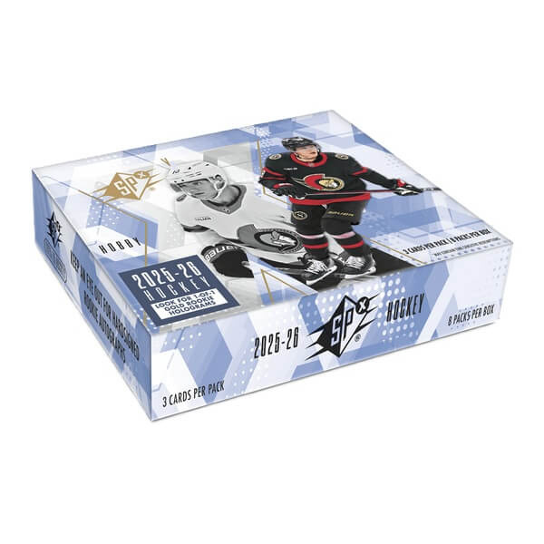 Hokejové karty 2025-26 Upper Deck SPx Hockey Hobby Box