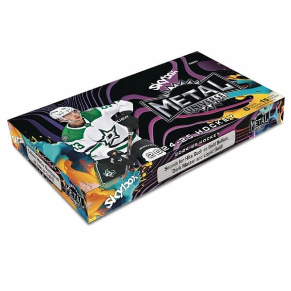 Hokejové karty 2024-25 Upper Deck Skybox Metal Universe Hockey Hobby Box