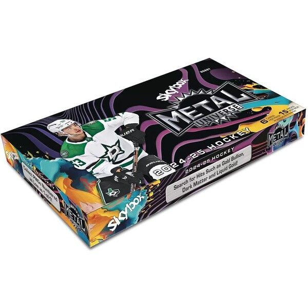 Hokejové karty 2024-25 Upper Deck Skybox Metal Universe Hockey Hobby Box