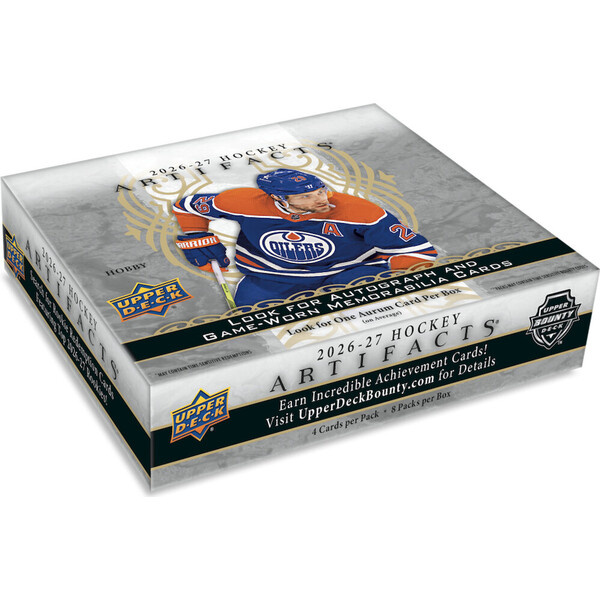 2026-2027 Upper Deck Artifacts Hockey Hobby Box - hokejové karty NHL