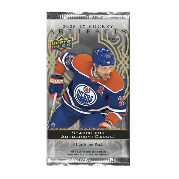 2026-2027 Upper Deck Artifacts Hockey Hobby Balíček - hokejové karty NHL