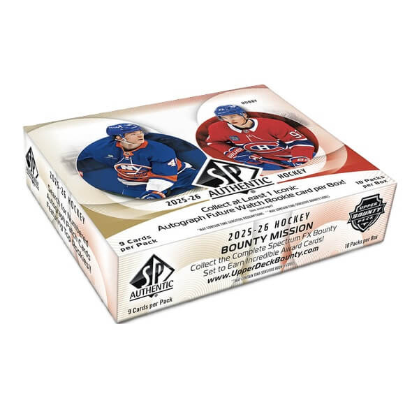 2025-26 Upper Deck SP Authentic Hockey Hobby Box