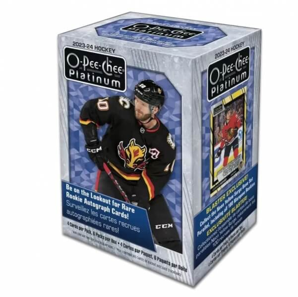 Hokejové karty 2023-24 Upper Deck O-Pee-Chee Platinum Hockey Blaster Box