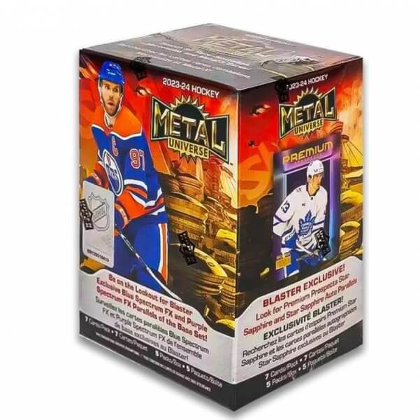 Upper Deck 2023-2024 NHL Skybox Metal Universe Hockey Blaster Box
