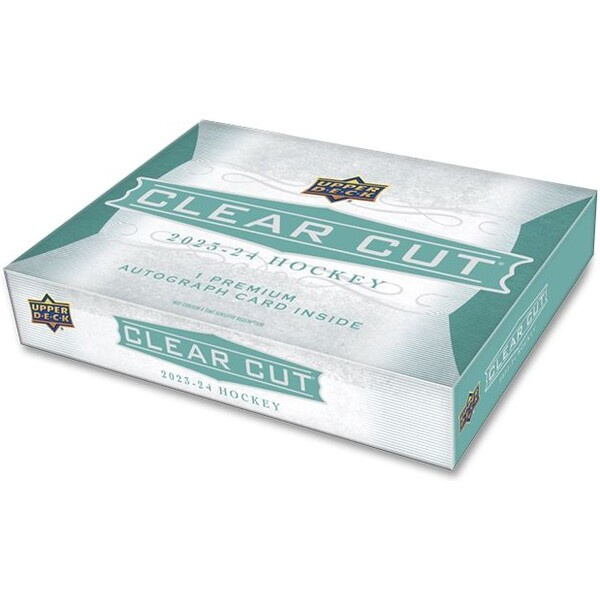 2023-24 Upper Deck Clear Cut Hockey Hobby Box