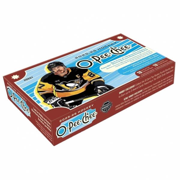 Hokejové karty 2025-26 Upper Deck O-Pee-Chee Hockey Hobby Box