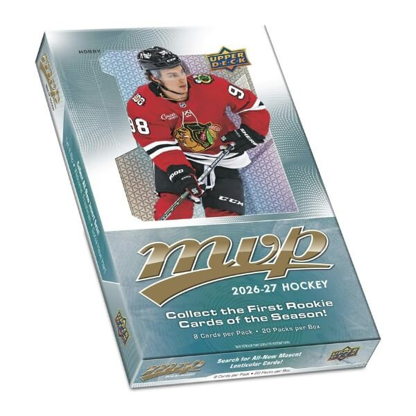 Hokejové karty 2026-27 Upper Deck MVP Hockey Hobby Box