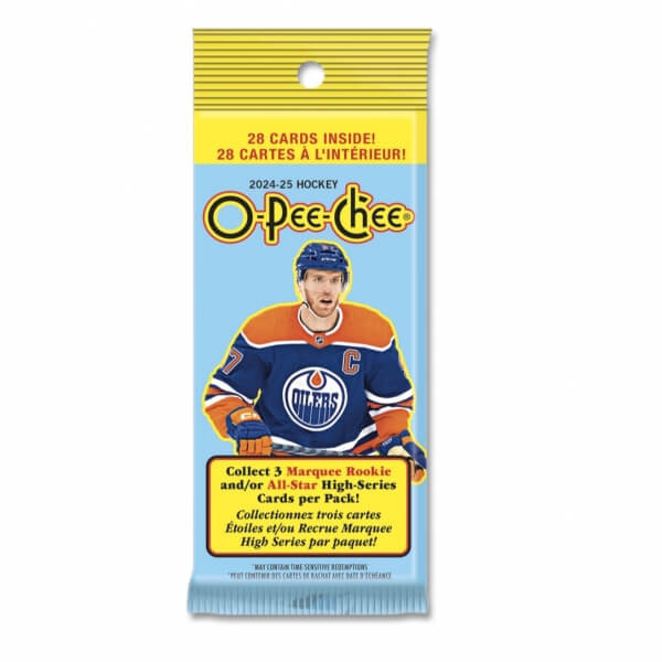 Hokejové karty 2024-25 Upper Deck O-Pee-Chee Hockey FAT Balíček