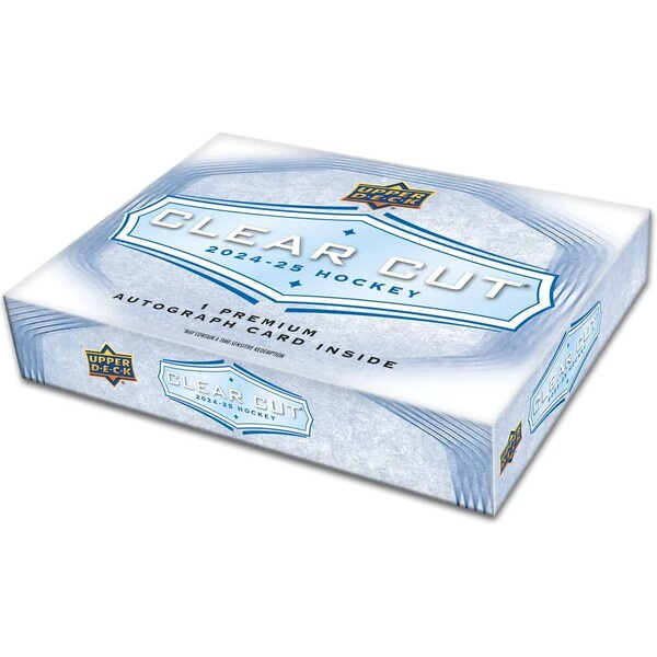 2024-25 Upper Deck Clear Cut Hockey Hobby Box
