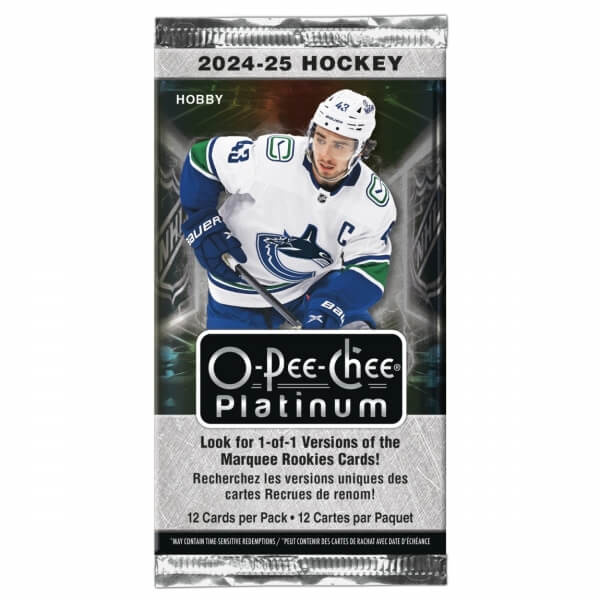 2024-25 Upper Deck O-Pee-Chee Platinum Hockey Hobby Balíček
