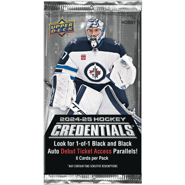 2024-25 Upper Deck Credentials Hockey Hobby Balíček