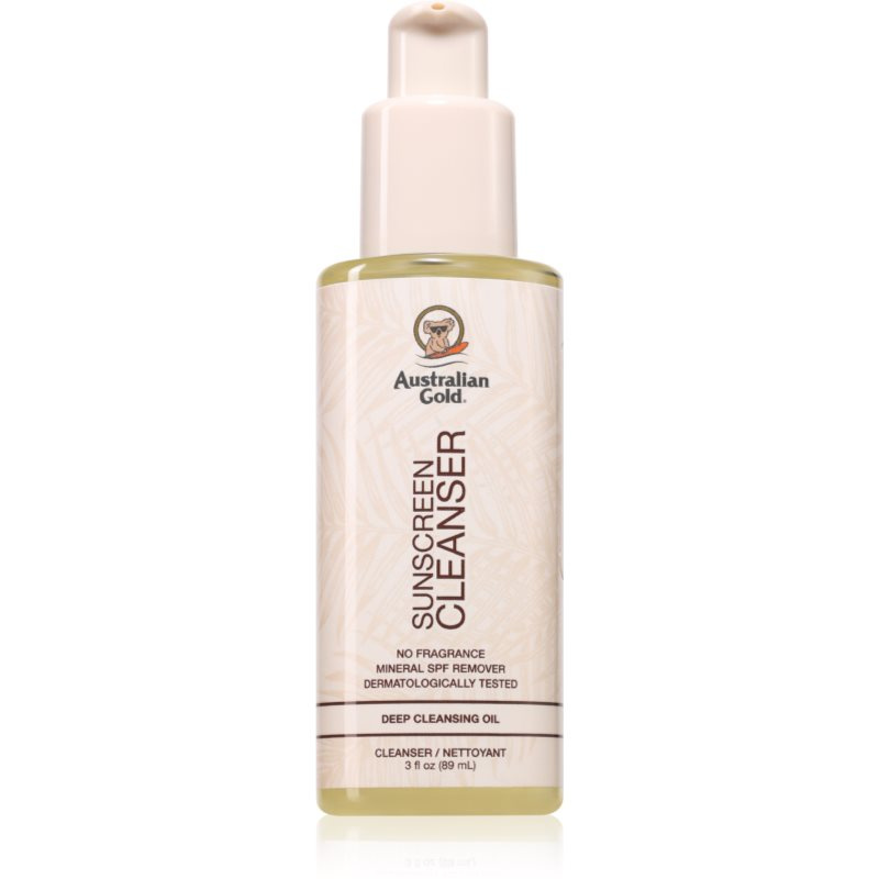 Australian Gold Sunscreen Cleanser odličovač na obličej 89 ml