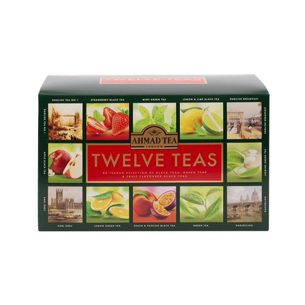AHMAD TEA Twelve teas 60 sáčků