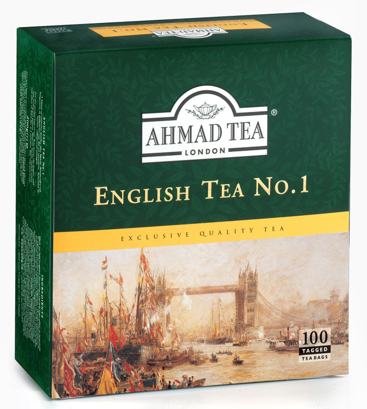 AHMAD TEA English tea no.1 černý čaj 100 sáčků