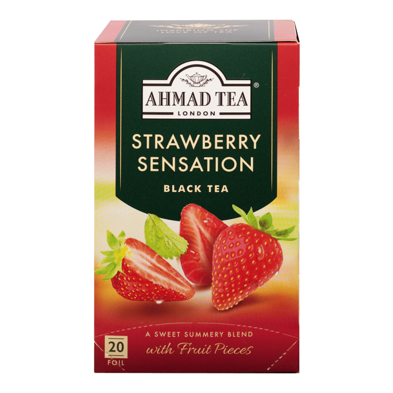 Ahmad Tea | Strawberry Sensation | 20 alu sáčků