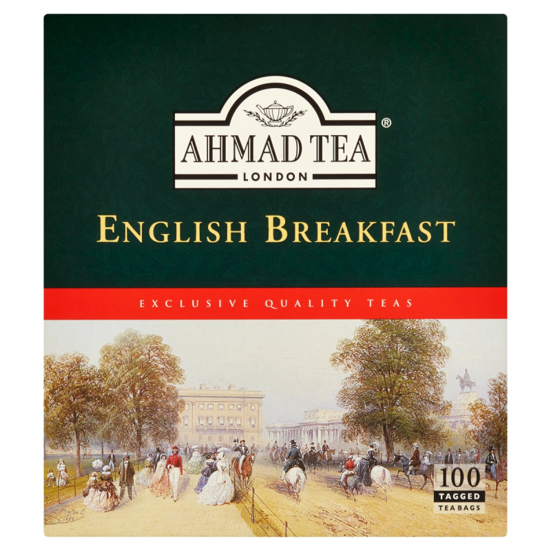 Černý čaj Ahmad - English Breakfast, 100x 2 g