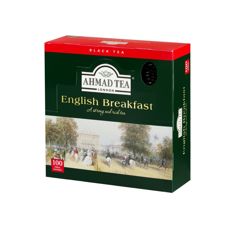 Černý čaj Ahmad - English Breakfast, 100x 2 g