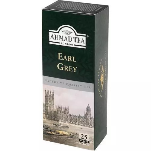 Ahmad Tea | Earl Grey Tea | 25 sáčků (s úvazkem)