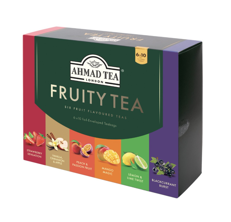AHMAD TEA Fruity tea 60 sáčků
