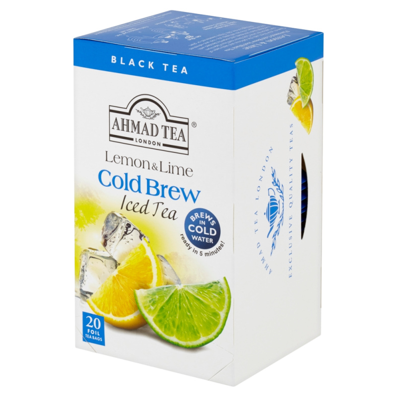 Ahmad Tea | Lemon & Lime Cold Brew | 20 alu sáčků