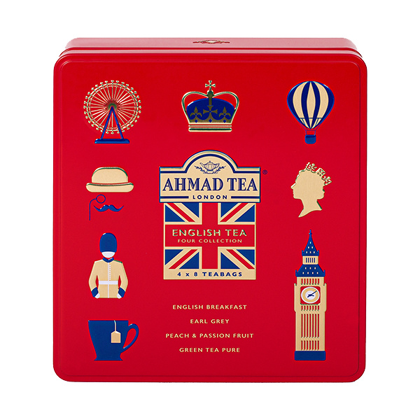 Ahmad Tea English Tea Four Collection porcovaný čaj 32x2 g