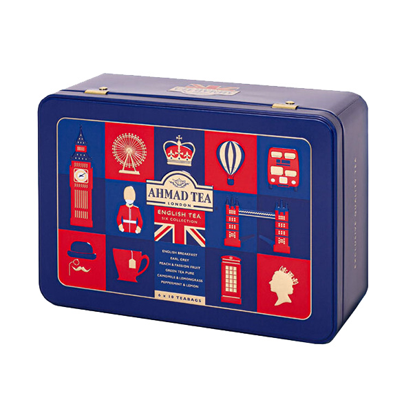 Ahmad Tea English Tea Six Collection porcovaný čaj 6x10 sáčků