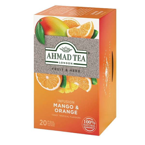 Ahmad Tea - ovocný čaj - mango a pomeranč