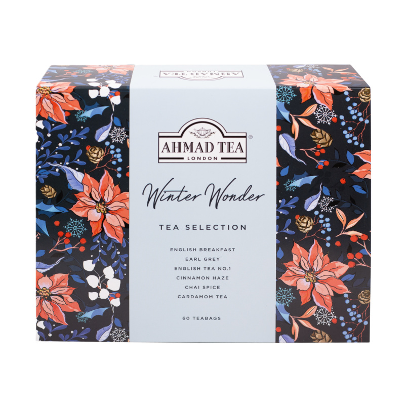 AHMAD TEA Winter wonder selection černé čaje 60 sáčků