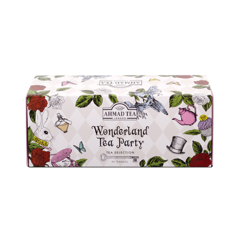 AHMAD TEA Wonderland tea party dárková kolekce čajů 30 sáčků