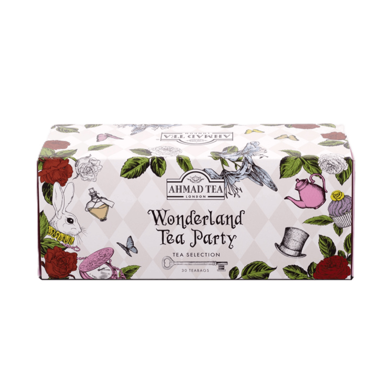 AHMAD TEA Wonderland tea party dárková kolekce čajů 30 sáčků
