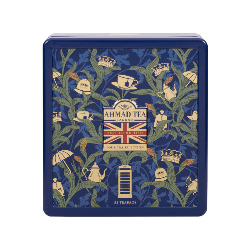 Ahmad Tea Best of British William Morris porcovaný čaj 32x2 g