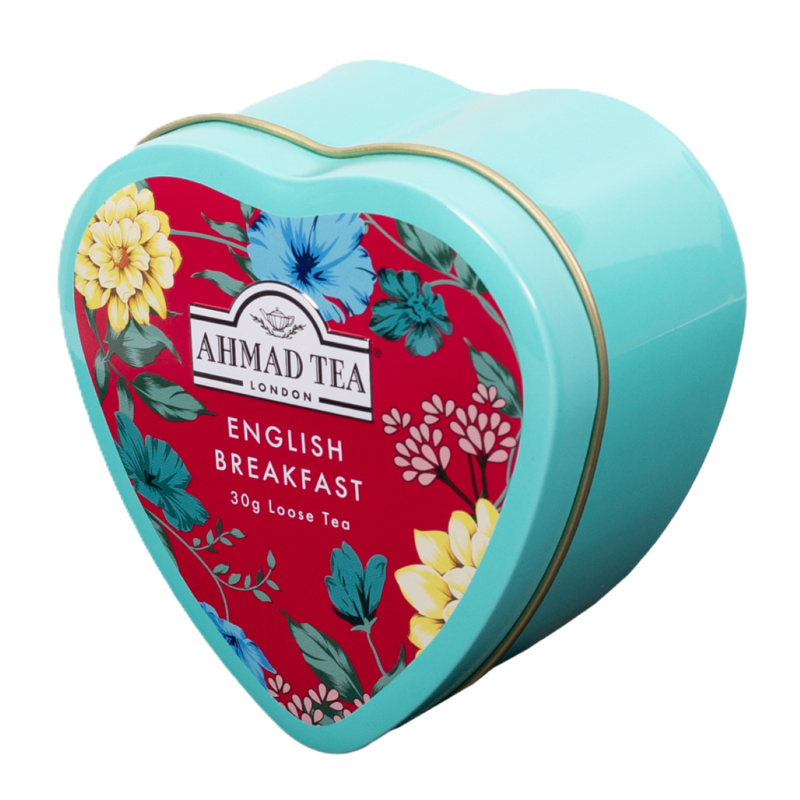 Ahmad Tea | Heart Caddy English Breakfast | 30g sypaný