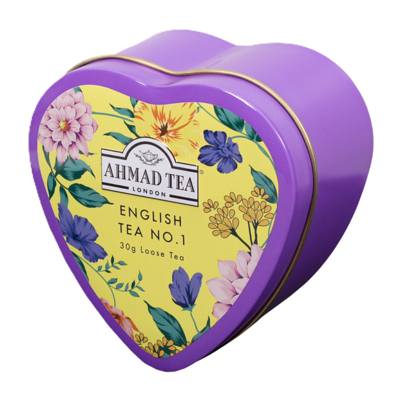 Ahmad Tea | Heart Caddy English Tea No.1 | 30g sypaný