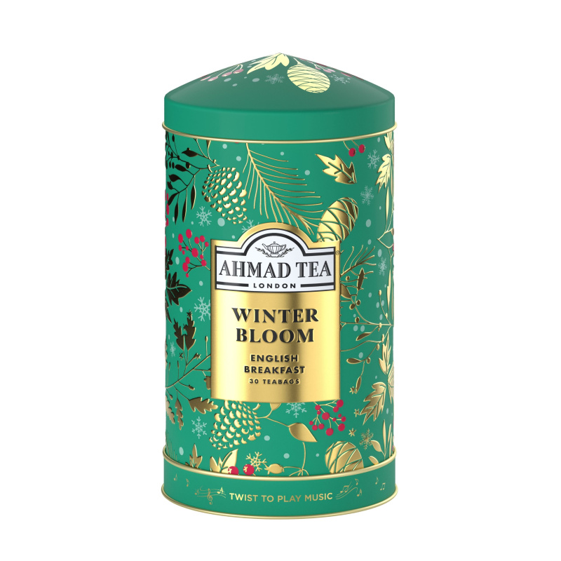 Ahmad Tea | Winter Bloom Music Caddy | 30 alu sáčků