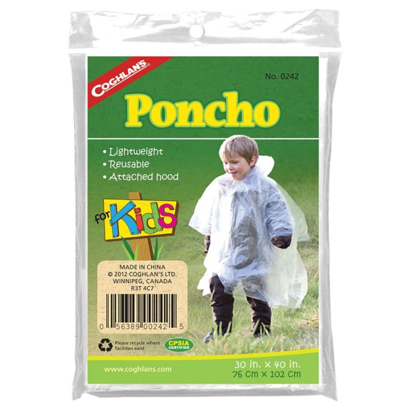 Coghlans Poncho For Kids, pláštěnka