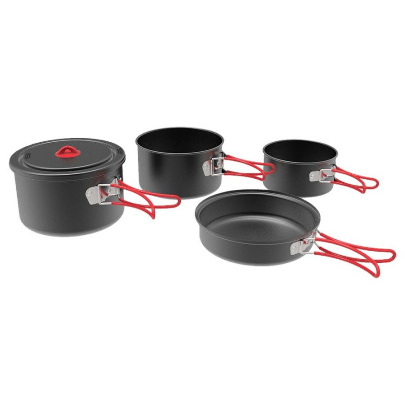 Coghlans Hard Anodized Family Cook Set, kuchyňské nádobí