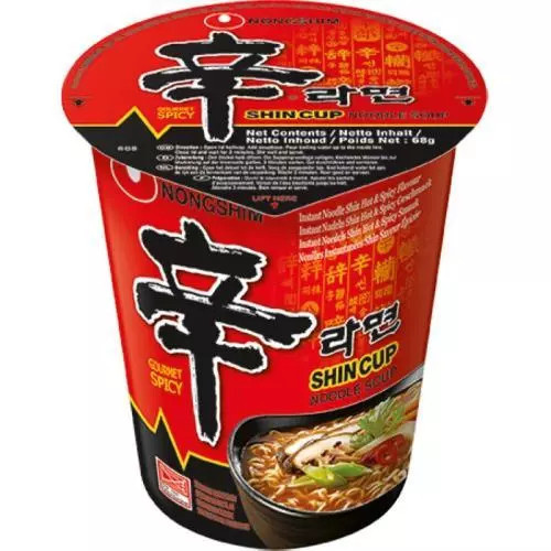Nong Shim nudle hot & spicy cup 68g