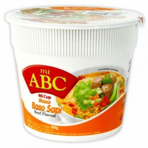 ABC nudle hovězí kelímek 60g