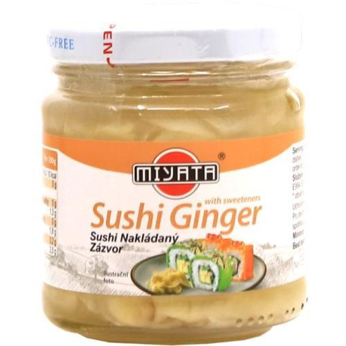 Miyata sushi nakládaný zázvor přírodní 190g