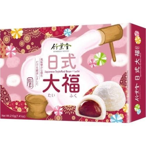 BAMBOO HOUSE mochi red bean 210g TW