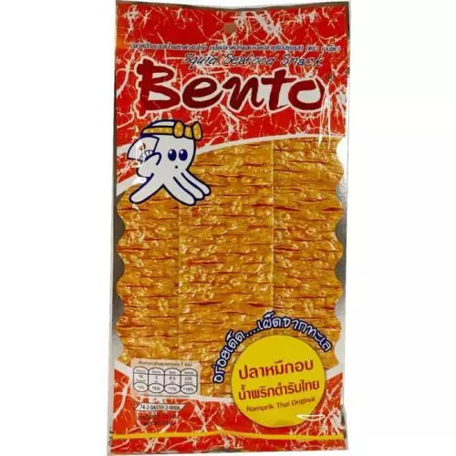 Bento sépiové pálivé čipsy s thajskou pikantní chilli omáčkou 20g