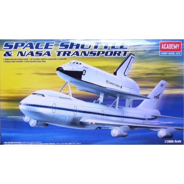 Academy Space Shuttle & NASA Transport 12708 1:288