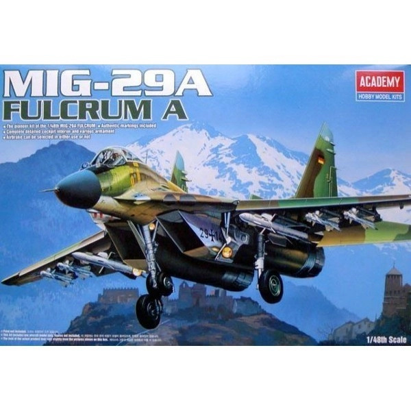 Academy Model Kit letadlo 12263 M 29A FULCRUM A 1:48