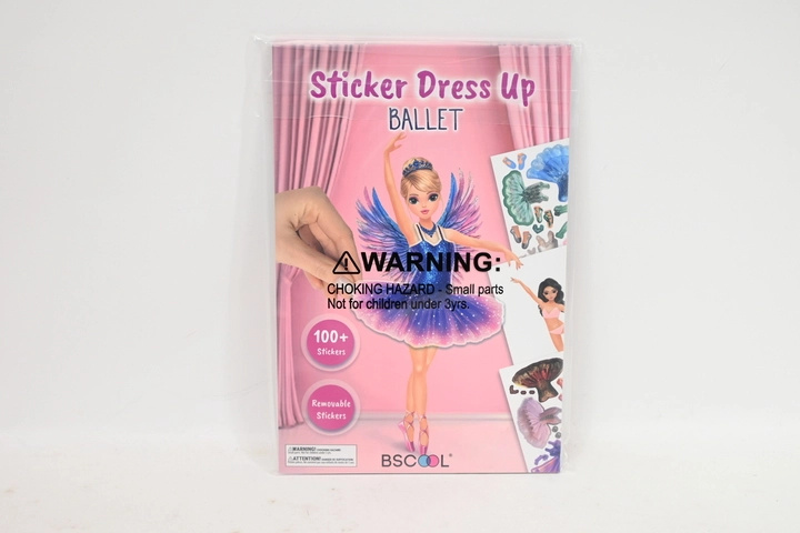STNUX sticker book dress up ballet