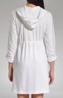 Dámský dlouhý župan YI2913044 - DKNY bílá XS