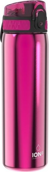 ion8 Leak Proof nerezová láhev Pink, 600 ml