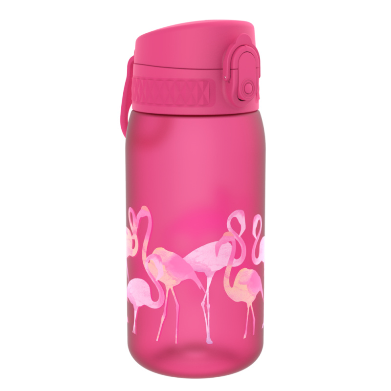 ion8 One Touch láhev Flamingos, 400 ml