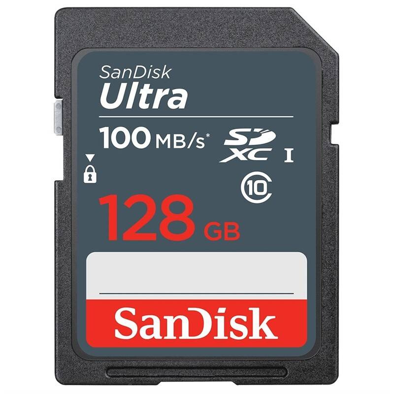 Paměťová karta Sandisk SDXC Ultra 128GB / černá Varianta: ivi1